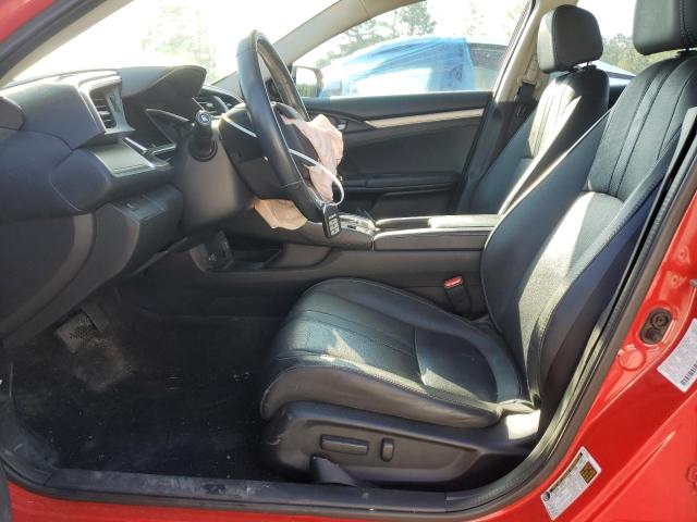 2HGFC1F78HH640638 - 2017 HONDA CIVIC EXL წითელი ფოტო 7