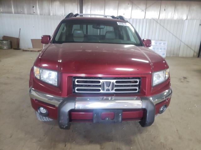 2HJYK16536H511367 - 2006 HONDA RIDGELINE RTL MAROON photo 5