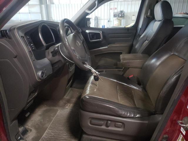 2HJYK16536H511367 - 2006 HONDA RIDGELINE RTL MAROON photo 7