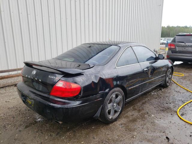 19UYA42731A038238 - 2001 ACURA 3.2CL TYPE-S BLACK photo 4