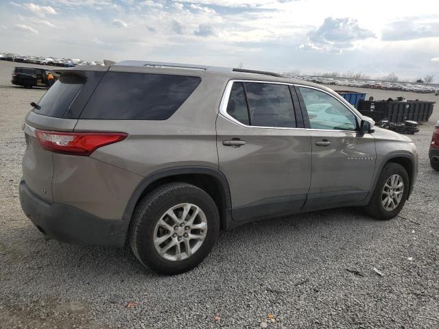 1GNERGKW0JJ152966 - 2018 CHEVROLET TRAVERSE LT 银色 照片 3