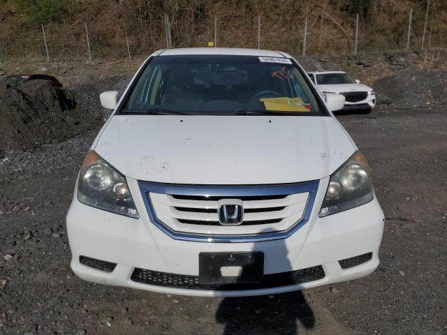 5FNRL3H44AB054105 - 2010 HONDA ODYSSEY EX WHITE photo 5