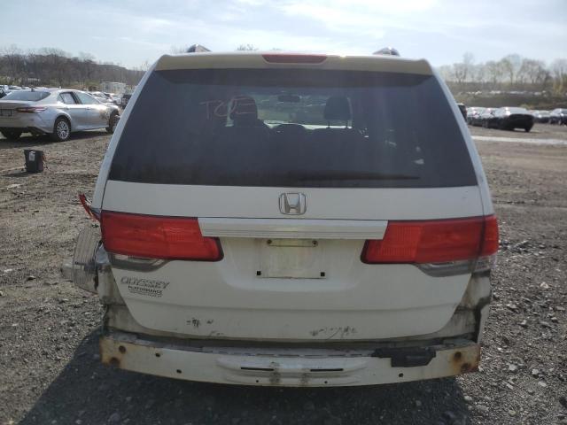 5FNRL3H44AB054105 - 2010 HONDA ODYSSEY EX WHITE photo 6