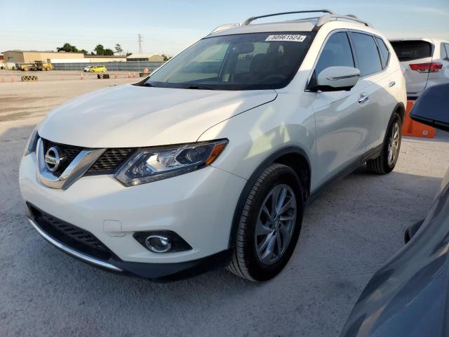 5N1AT2MT8FC888852 - 2015 NISSAN ROGUE S WHITE photo 1