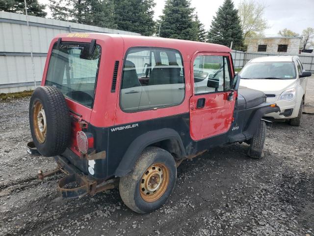 1J4FY19P1PP236063 - 1993 JEEP WRANGLER / S RED photo 3