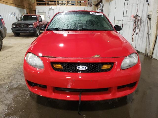 3FAFP11353R123906 - 2003 FORD ESCORT ZX2 RED photo 5