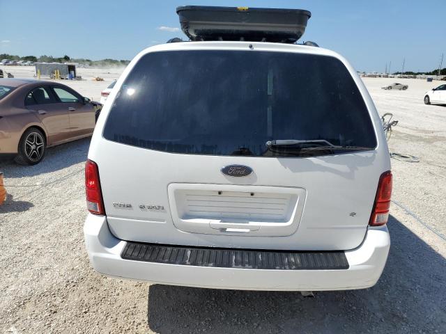 2FMZA51695BA87547 - 2005 FORD FREESTAR SE WHITE photo 6