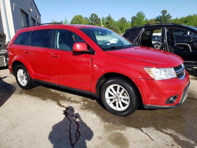 3C4PDCBG6FT664023 - 2015 DODGE JOURNEY SXT RED photo 4