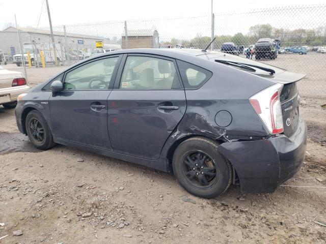 JTDKN3DU6C5450011 - 2012 TOYOTA PRIUS GRAY photo 2