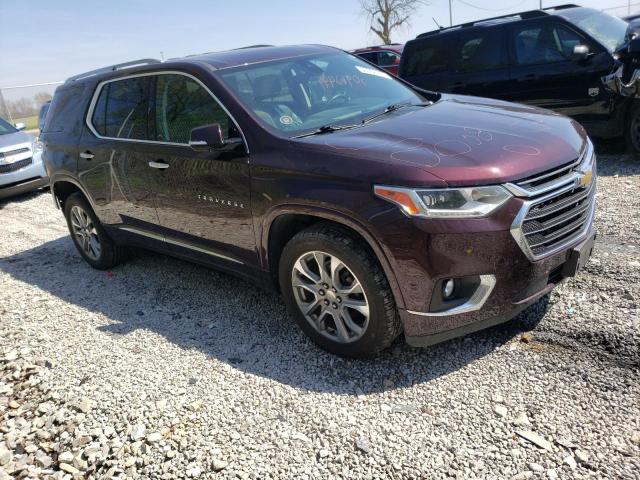 1GNERKKW1JJ125598 - 2018 CHEVROLET TRAVERSE PREMIER MAROON photo 4