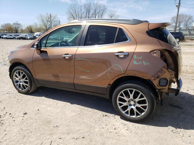 KL4CJ2SB2HB241637 - 2017 BUICK ENCORE SPORT TOURING BROWN photo 2