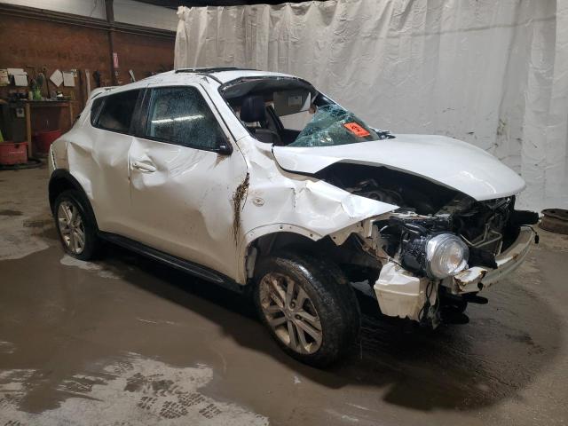 JN8AF5MV4DT213600 - 2013 NISSAN JUKE S WHITE photo 4