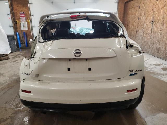 JN8AF5MV4DT213600 - 2013 NISSAN JUKE S WHITE photo 6