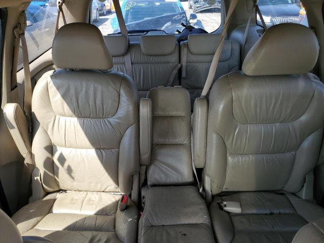 5FNRL38687B400392 - 2007 HONDA ODYSSEY EXL SILVER photo 10