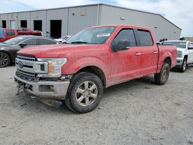 1FTEW1E55JFE68321 - 2018 FORD F150 SUPERCREW RED photo 1