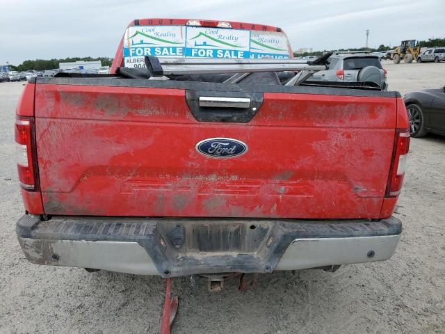 1FTEW1E55JFE68321 - 2018 FORD F150 SUPERCREW RED photo 6