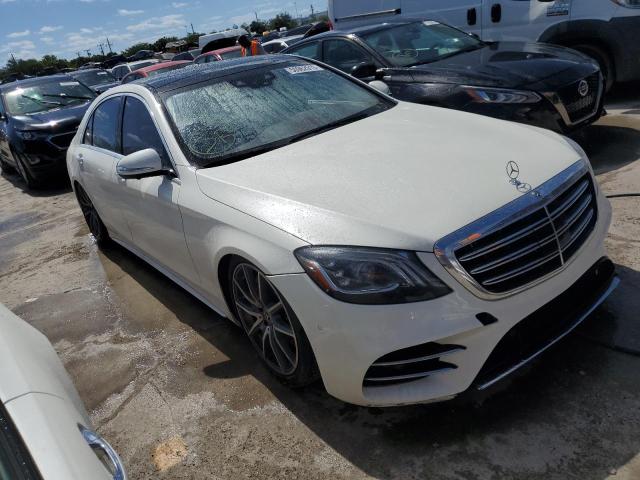 WDDUG8DB6KA454571 - 2019 MERCEDES-BENZ S 560 WHITE photo 4