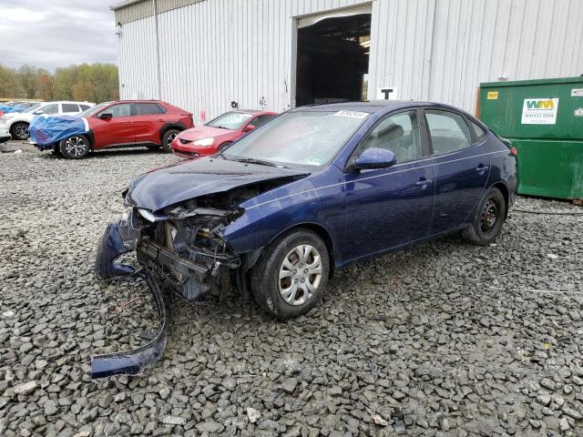 KMHDU4AD5AU833409 - 2010 HYUNDAI ELANTRA BLUE BLUE photo 1