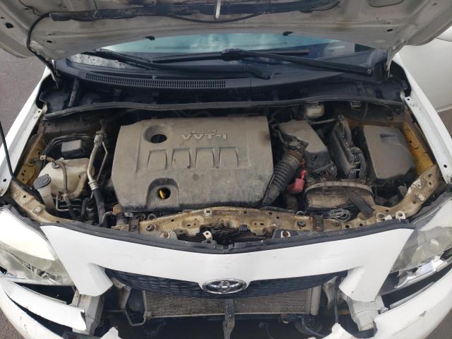 2T1BU4EE2AC396156 - 2010 TOYOTA COROLLA BASE WHITE photo 11