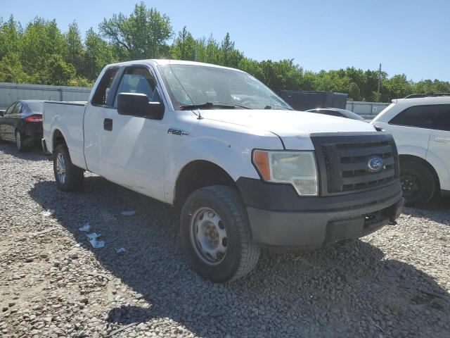 1FTFX1EV3AFC37323 - 2010 FORD F150 SUPER CAB WHITE photo 4