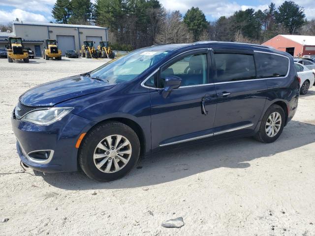 2C4RC1BG6JR280724 - 2018 CHRYSLER PACIFICA TOURING L BLUE photo 1