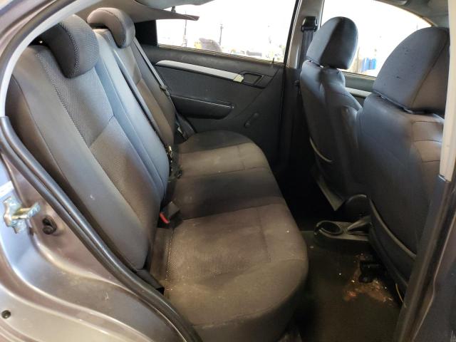 KL1TD5DE7BB152859 - 2011 CHEVROLET AVEO LS ნაცრისფერი ფოტო 10