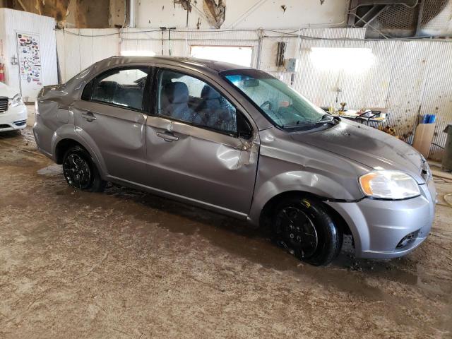 KL1TD5DE7BB152859 - 2011 CHEVROLET AVEO LS ნაცრისფერი ფოტო 4