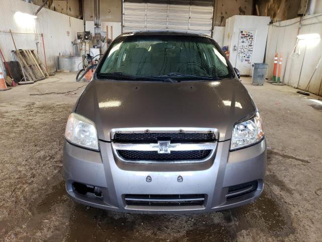 KL1TD5DE7BB152859 - 2011 CHEVROLET AVEO LS ნაცრისფერი ფოტო 5