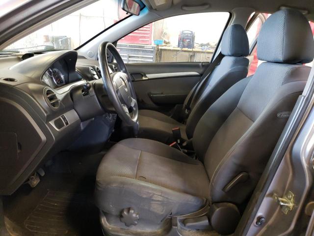 KL1TD5DE7BB152859 - 2011 CHEVROLET AVEO LS ნაცრისფერი ფოტო 7