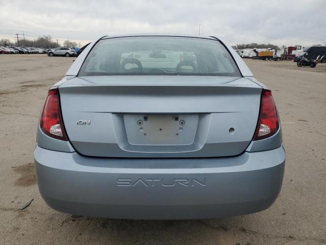 1G8AZ52F93Z109608 - 2003 SATURN ION LEVEL 2 BLUE photo 6