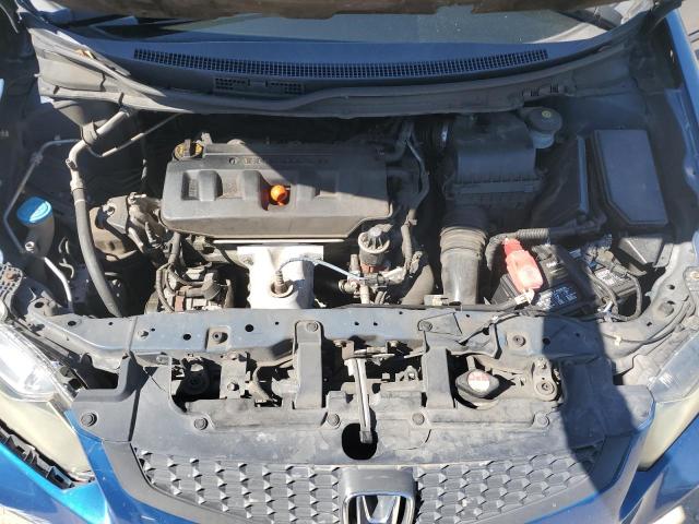 2HGFG3B54CH520106 - 2012 HONDA CIVIC LX BLUE photo 11