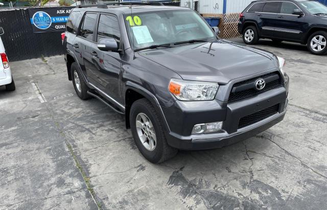 JTEBU5JR1A5002489 - 2010 TOYOTA 4RUNNER SR5 CHARCOAL photo 1