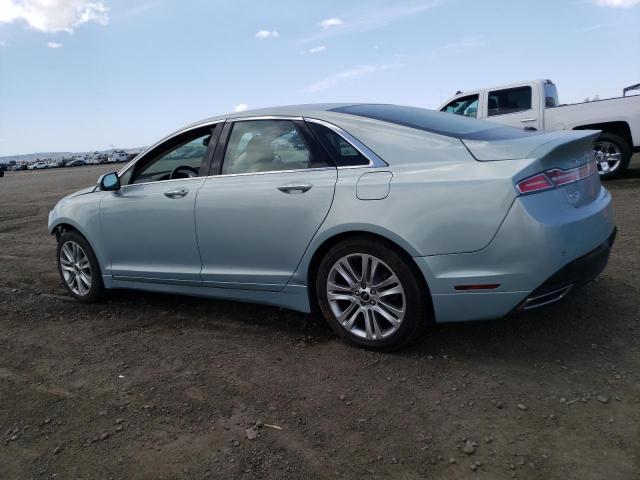 3LN6L2LU0DR827364 - 2013 LINCOLN MKZ HYBRID SILVER photo 2