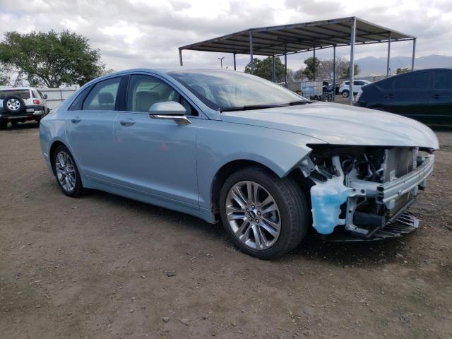 3LN6L2LU0DR827364 - 2013 LINCOLN MKZ HYBRID SILVER photo 4