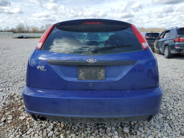 3FAHP39582R222177 - 2002 FORD FOCUS SVT BLUE photo 6