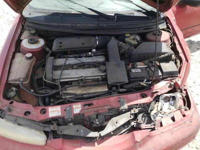 3FALP6539VM114362 - 1997 FORD CONTOUR BASE RED photo 11