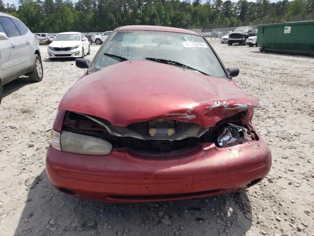 3FALP6539VM114362 - 1997 FORD CONTOUR BASE RED photo 5