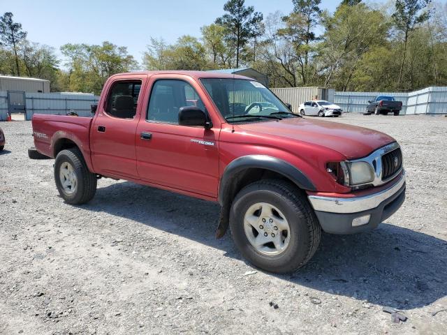 5TEGN92N44Z334440 - 2004 TOYOTA TACOMA DOUBLE CAB PRERUNNER RED photo 4