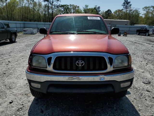 5TEGN92N44Z334440 - 2004 TOYOTA TACOMA DOUBLE CAB PRERUNNER RED photo 5