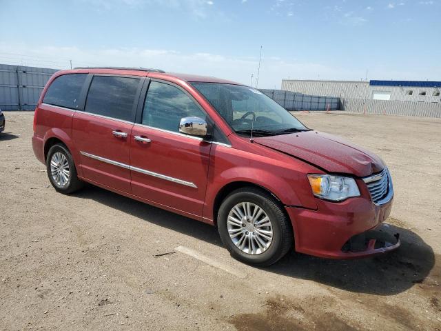 2C4RC1CG1FR547192 - 2015 CHRYSLER TOWN & COU TOURING L RED photo 4