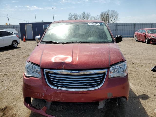 2C4RC1CG1FR547192 - 2015 CHRYSLER TOWN & COU TOURING L RED photo 5
