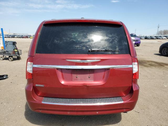 2C4RC1CG1FR547192 - 2015 CHRYSLER TOWN & COU TOURING L RED photo 6