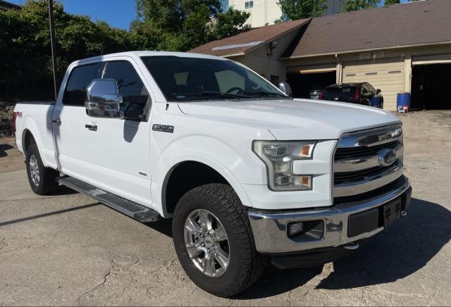 1FTFW1EG5FKE29135 - 2015 FORD F150 SUPERCREW WHITE photo 1