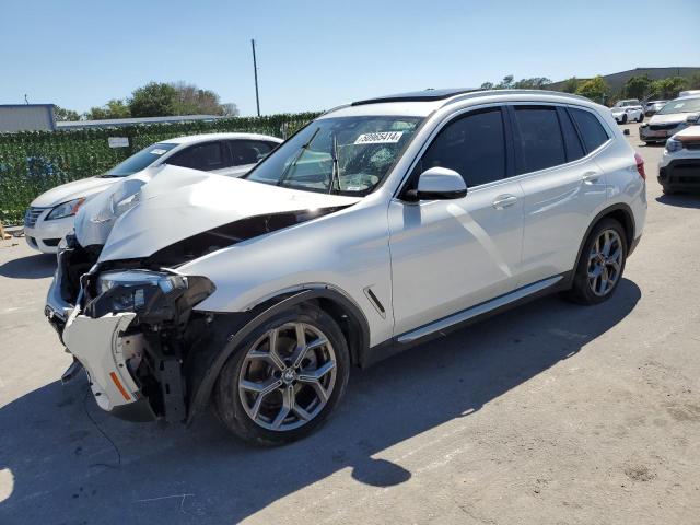 5UXTY3C00LLU69836 - 2020 BMW X3 SDRIVE30I WHITE photo 1