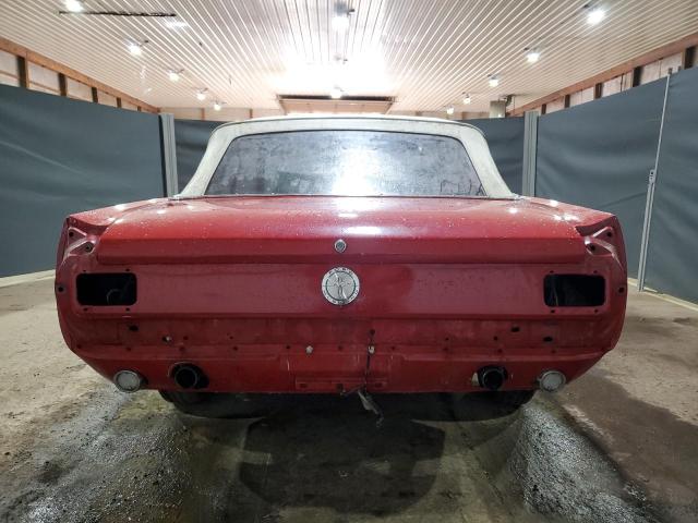 6T08T269316 - 1966 FORD MUSTANG RED photo 6