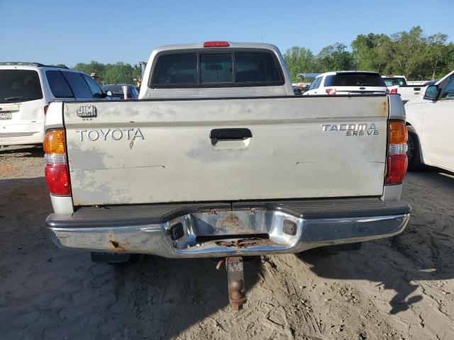 5TEWN72N12Z130465 - 2002 TOYOTA TACOMA XTRACAB GRAY photo 6