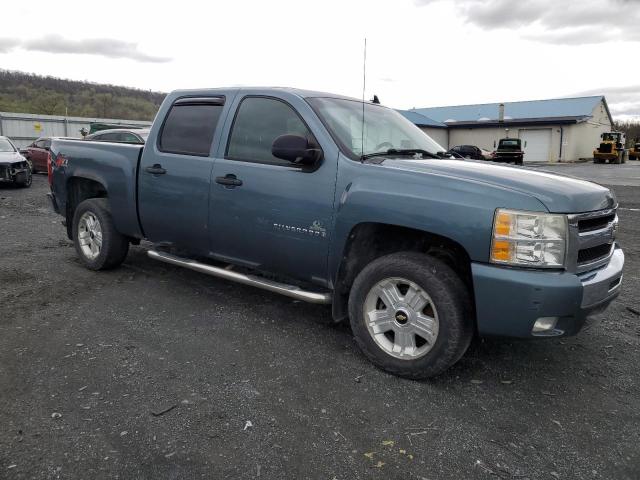 3GCEK23309G230275 - 2009 CHEVROLET SILVERADO K1500 LT BLUE photo 4