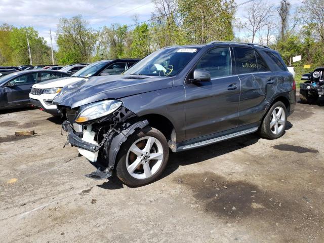 4JGDA5HB3JB108003 - 2018 MERCEDES-BENZ GLE 350 4MATIC GRAY photo 1