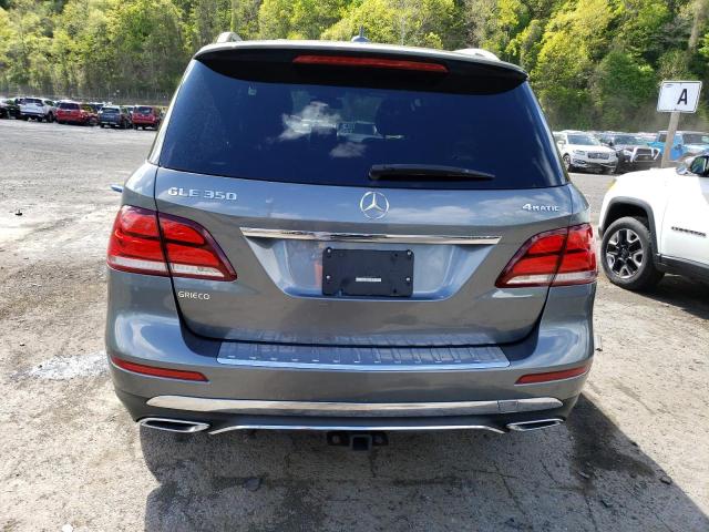 4JGDA5HB3JB108003 - 2018 MERCEDES-BENZ GLE 350 4MATIC GRAY photo 6