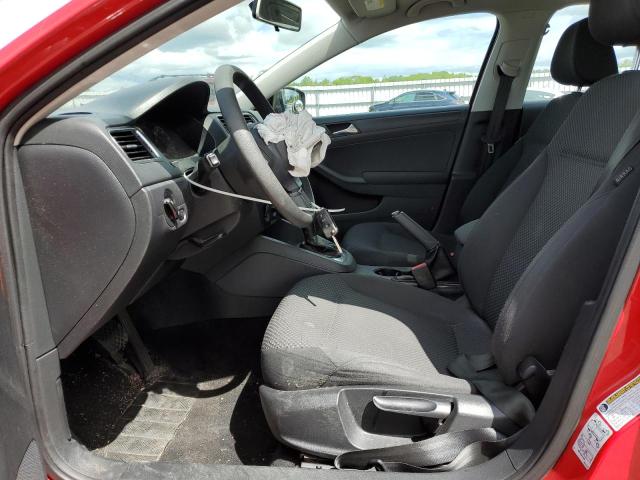 3VW2K7AJ0CM353842 - 2012 VOLKSWAGEN JETTA BASE Կարմիր լուսանկար 7